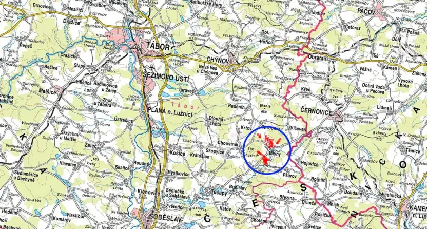 Prodej pole, Mlýny, 46939 m2