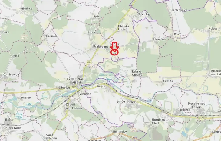 Prodej lesa, Krakovany, 3138 m2