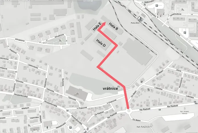 Pronájem skladu, Praha - Zličín, Do Blatin, 130 m2