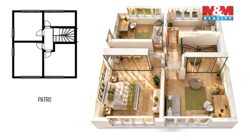 Prodej rodinného domu, Beroun, V Lukách, 150 m2