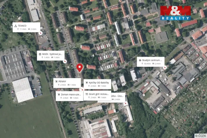 Prodej bytu 2+kk, Mariánské Lázně - Úšovice, Franze Kafky, 45 m2