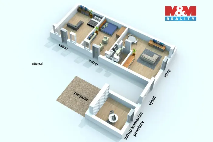 Prodej obchodního prostoru, Zruč nad Sázavou, náměstí MUDr. J. Svobody, 106 m2