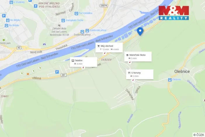 Prodej chaty, Ústí nad Labem - Svádov, 20 m2