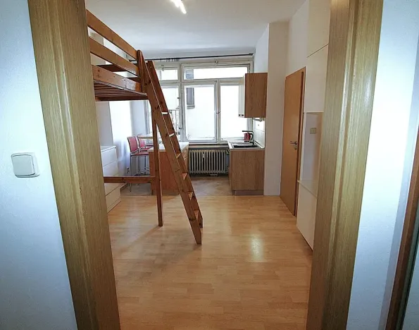 Pronájem bytu 1+kk, Praha - Holešovice, Heřmanova, 26 m2