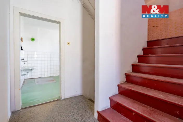 Prodej rodinného domu, Dačice - Dačice V, Husova, 56 m2