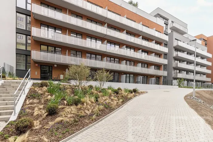 Pronájem bytu 1+kk, Praha - Vysočany, Gerstelova, 38 m2