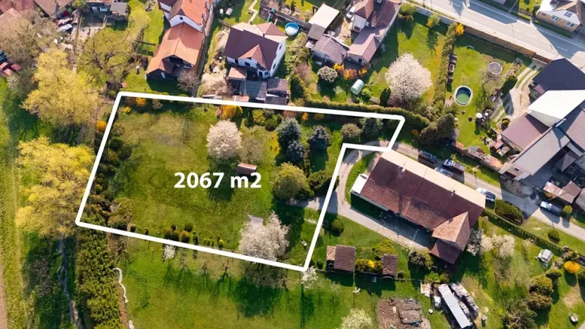 Prodej pozemku pro bydlení, Holice, Vrchlického, 2067 m2