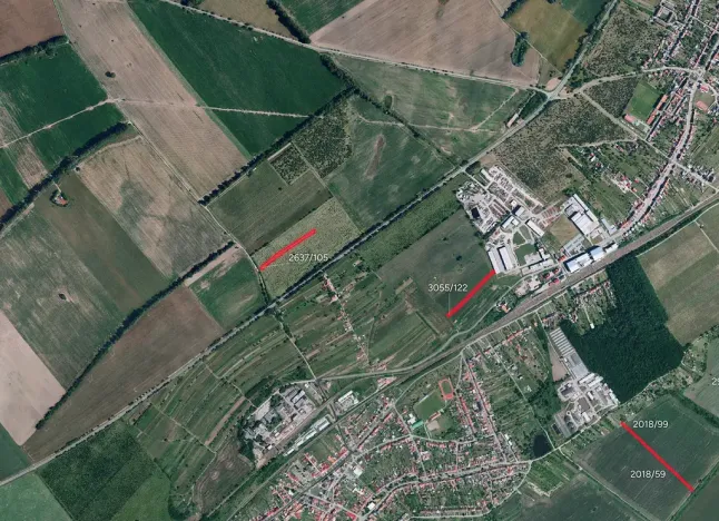 Prodej pole, Mikulčice, 14078 m2