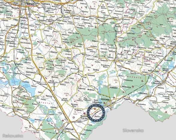 Prodej pole, Mikulčice, 14078 m2