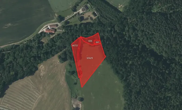 Prodej louky, Lhenice, 10783 m2