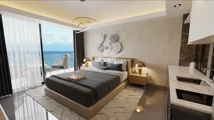 Prodej bytu 1+kk, Trikomo, Kypr, 37 m2