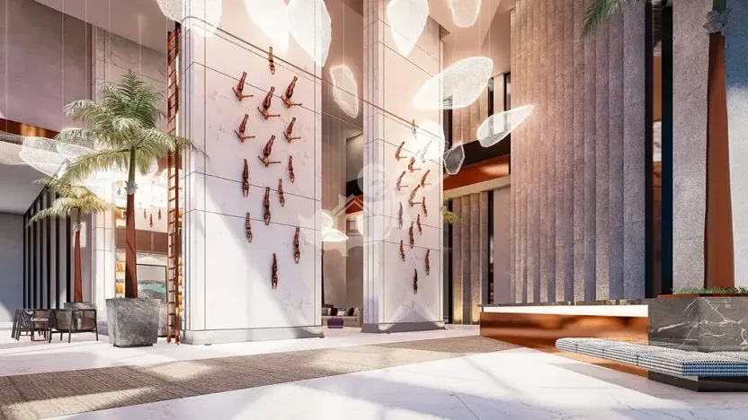 Prodej bytu 1+kk, Trikomo, Kypr, 37 m2