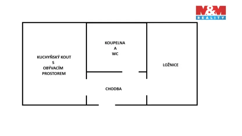 Prodej bytu 2+kk, Stráž pod Ralskem, Máchova, 42 m2