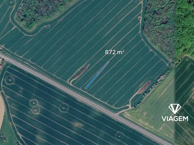 Prodej pole, Hrabyně, 872 m2