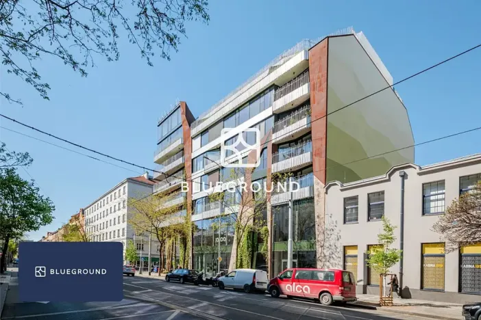 Pronájem bytu 2+kk, Praha - Holešovice, Komunardů, 56 m2