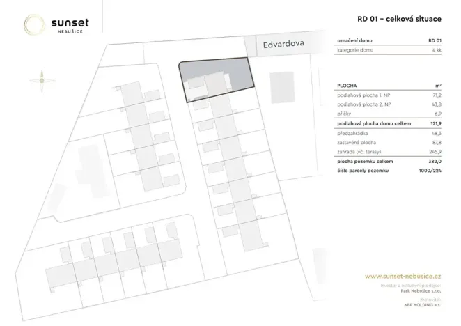 Pronájem rodinného domu, Praha - Nebušice, Noseckých, 120 m2