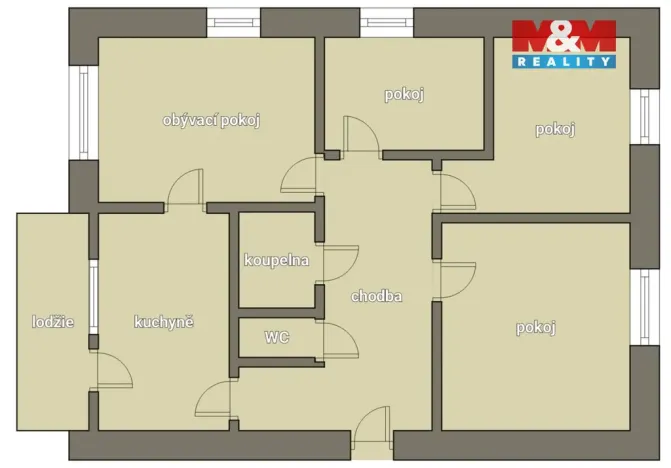 Prodej bytu 4+1, Smilovy Hory, 109 m2