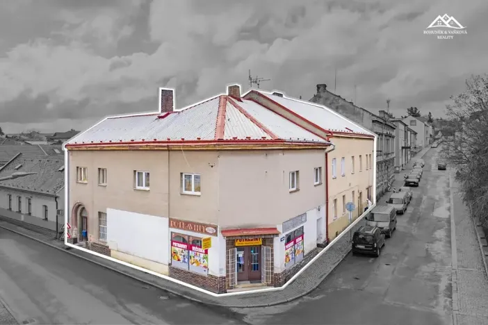 Prodej činžovního domu, Skuteč, Rubešova, 580 m2