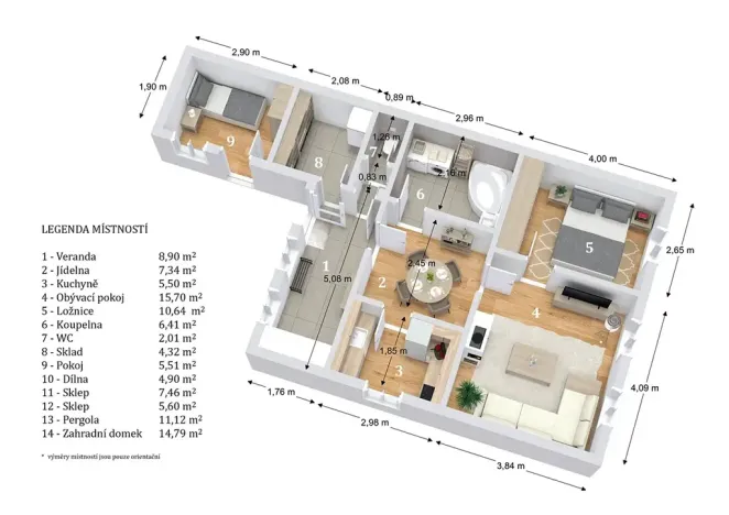 Prodej rodinného domu, Skalice nad Svitavou, 84 m2