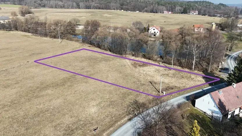 Prodej pozemku pro bydlení, Hradec-Nová Ves, 3202 m2