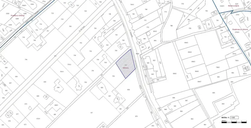 Prodej pozemku, Orlová, 1272 m2