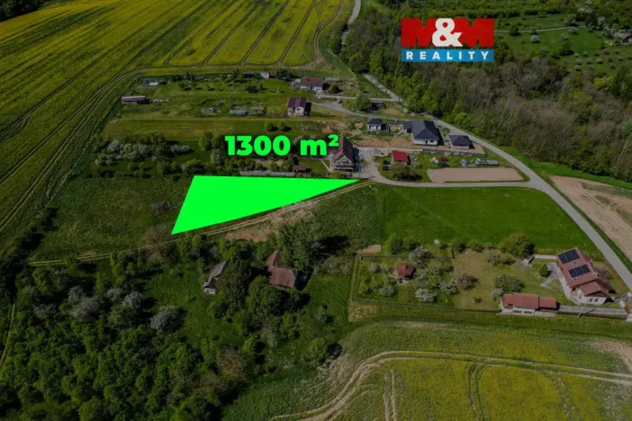 Prodej pozemku pro bydlení, Halenkovice, 1300 m2