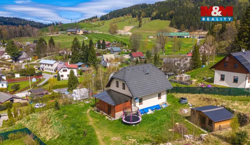 Prodej rodinného domu, Tanvald, Pod Skálou, 90 m2