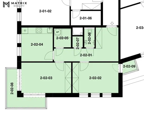 Pronájem bytu 2+1, Praha - Libeň, Zenklova, 70 m2