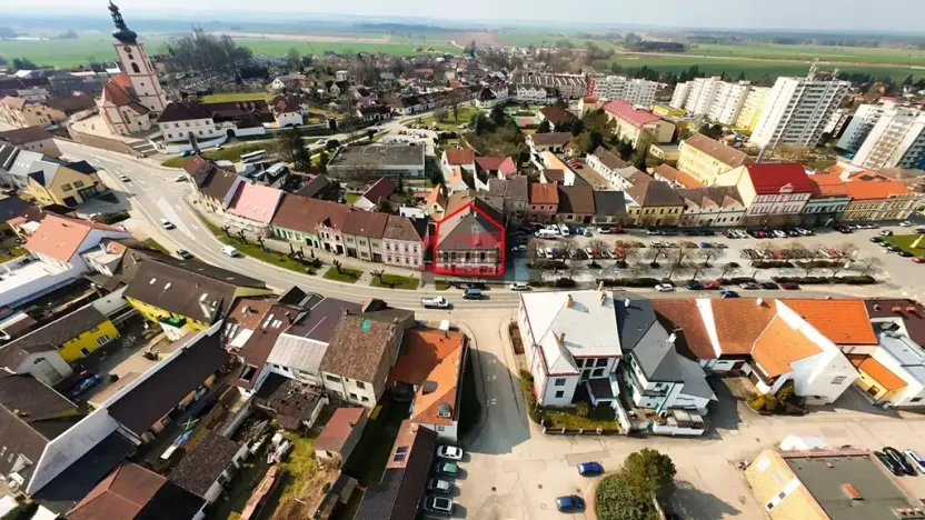 Prodej činžovního domu, Veselí nad Lužnicí, náměstí T. G. Masaryka, 262 m2