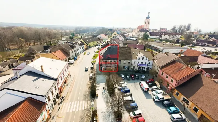 Prodej vícegeneračního domu, Veselí nad Lužnicí, náměstí T. G. Masaryka, 262 m2