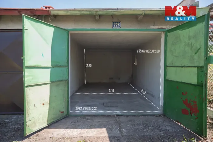 Prodej garáže, Čáslav - Čáslav-Nové Město, 19 m2