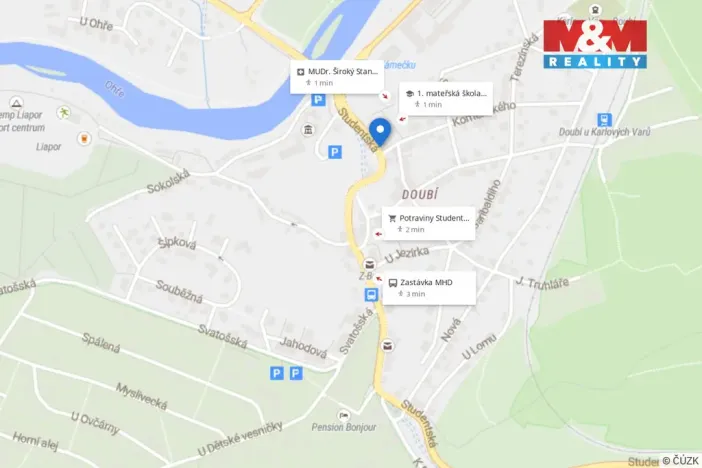 Prodej činžovního domu, Karlovy Vary - Doubí, Studentská, 260 m2