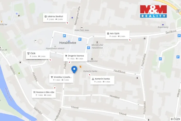 Pronájem bytu 1+1, Horažďovice, Mírové náměstí, 50 m2