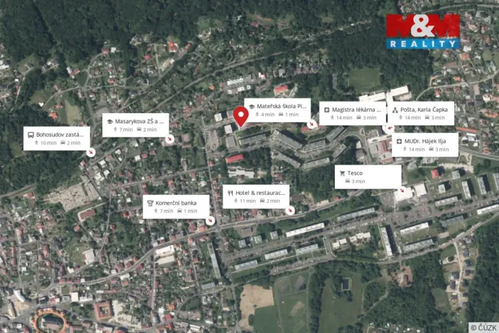 Prodej bytu 3+1, Krupka - Maršov, Dukelských hrdinů, 68 m2