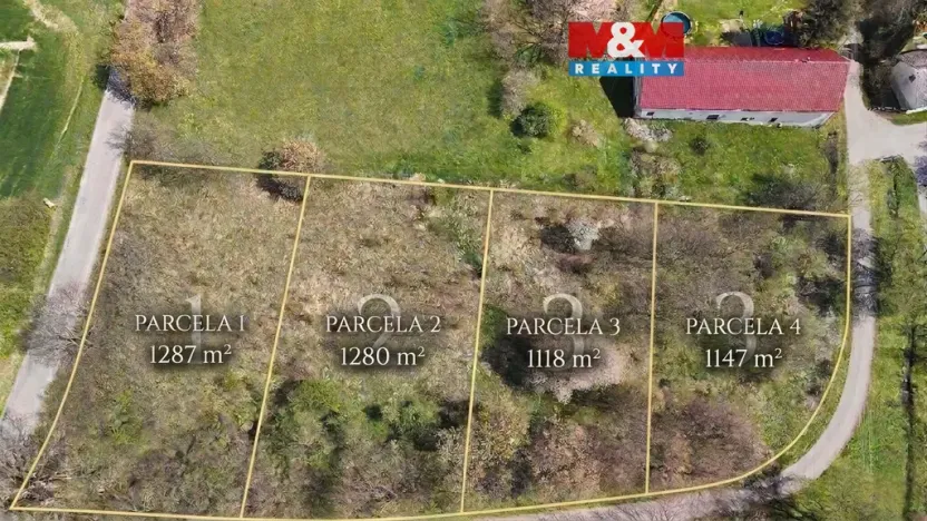Prodej pozemku pro bydlení, Liptaň - Horní Povelice, 1280 m2