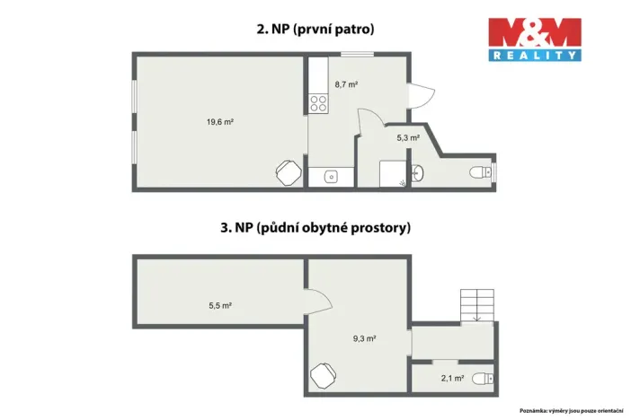 Prodej bytu 3+1, Svatava, Pobřežní, 51 m2
