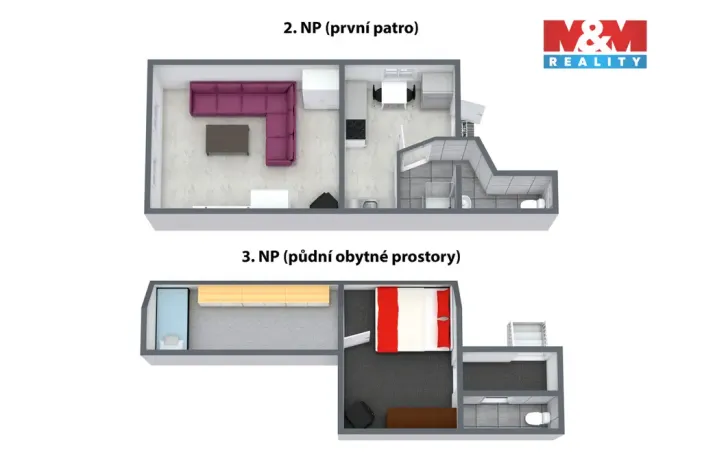 Prodej bytu 3+1, Svatava, Pobřežní, 51 m2