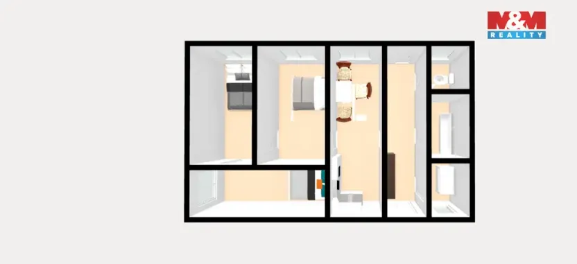 Pronájem rodinného domu, Hrotovice, Podloučky, 109 m2