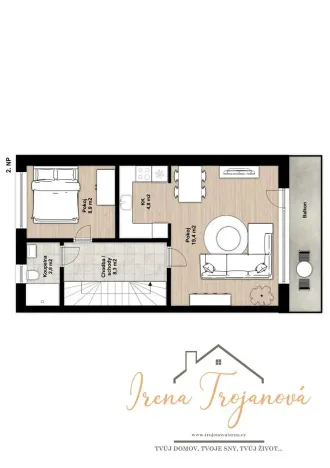 Pronájem rodinného domu, Poříčí nad Sázavou, V Uličkách, 120 m2