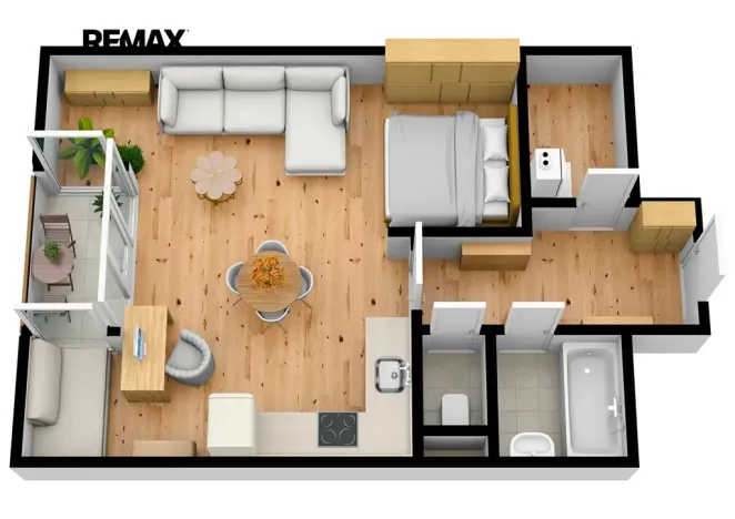 Prodej bytu 1+kk, Nupaky, Za Hotelem, 52 m2