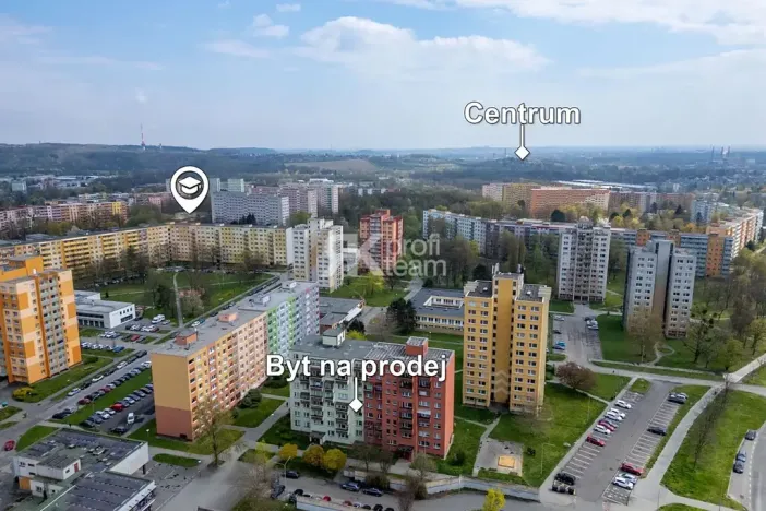 Prodej bytu 3+1, Ostrava, náměstí Václava Vacka, 77 m2
