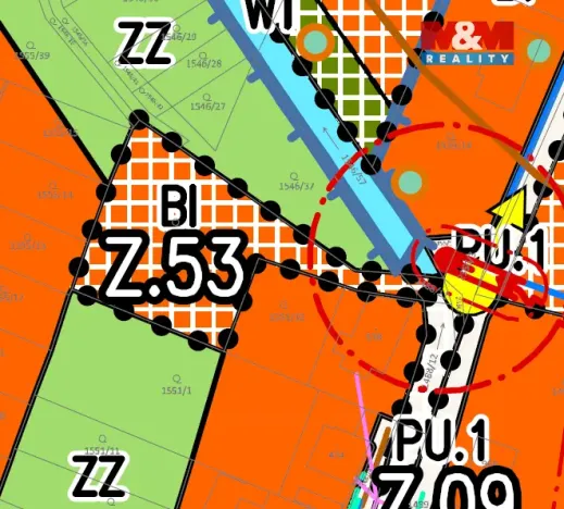 Prodej pozemku pro bydlení, Dašice, 1676 m2
