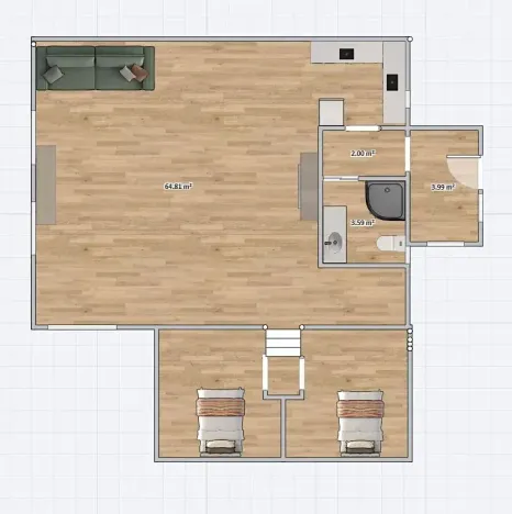 Prodej chaty, Rokycany, Čilina, 84 m2