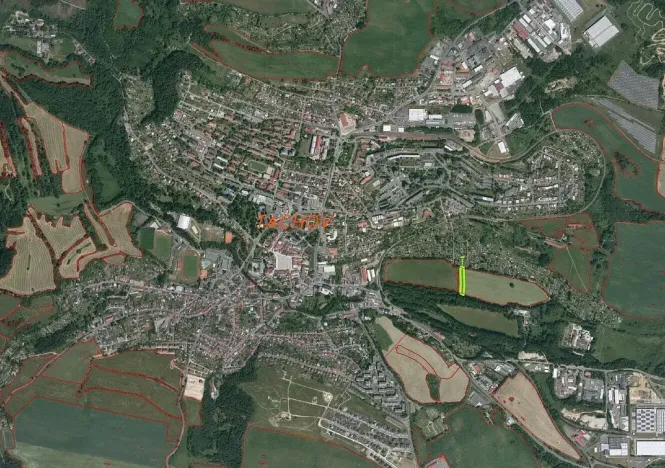 Prodej pole, Tachov, 2609 m2
