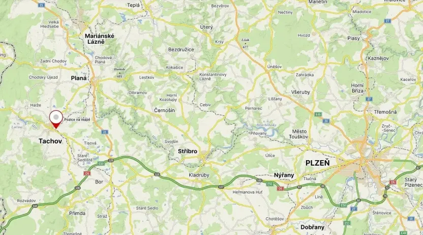 Prodej pole, Tachov, 2609 m2
