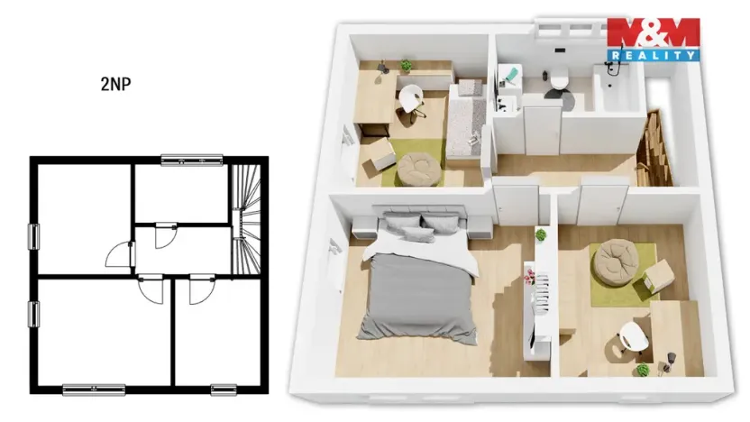 Prodej domu na klíč, Květnice, V Zelených, 96 m2