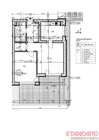 Pronájem bytu 2+1, Přeštice, Řičákova, 59 m2