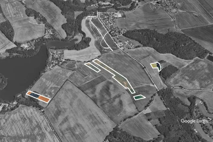 Prodej pole, Bystřice - Jírovice, 42871 m2