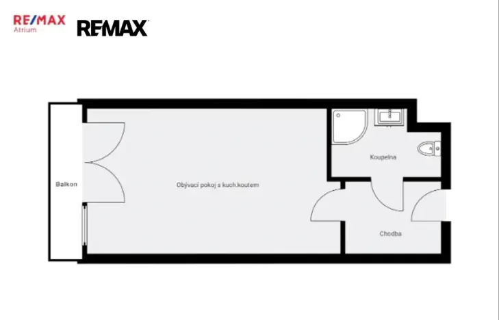 Prodej bytu 1+kk, Praha - Háje, Sochorcova, 33 m2