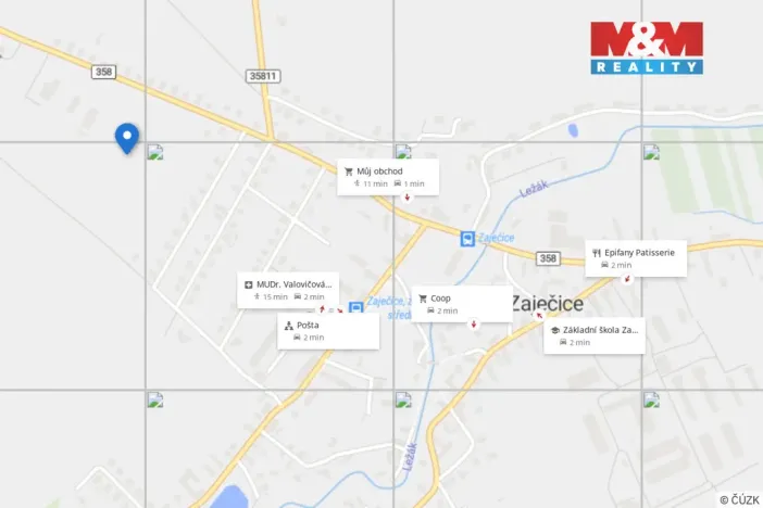 Prodej pozemku pro bydlení, Zaječice, 669 m2